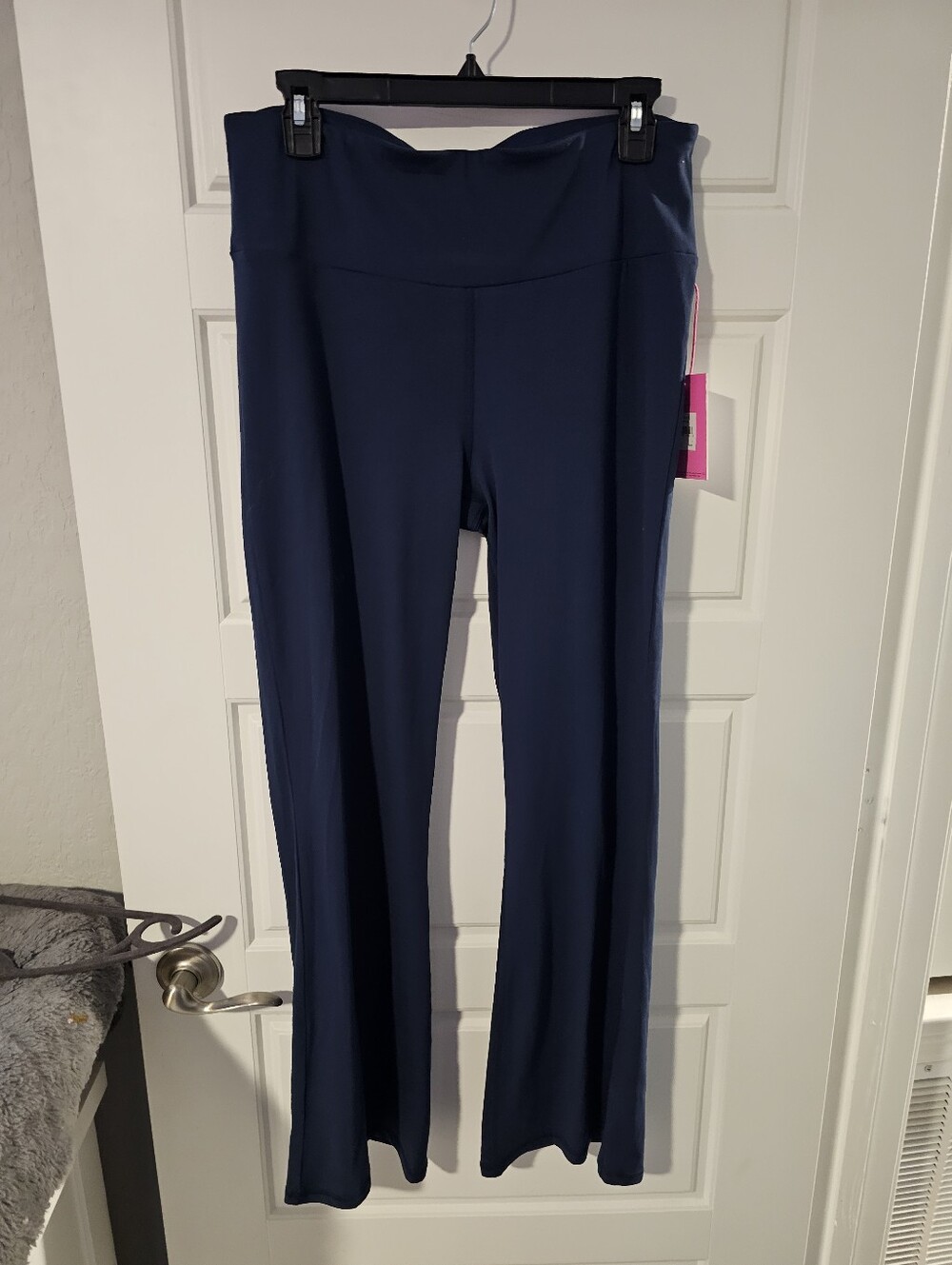 Juicy Couture Navy Rhinestone 'Juicy' Flare Track Pants - Picture 3 of 6